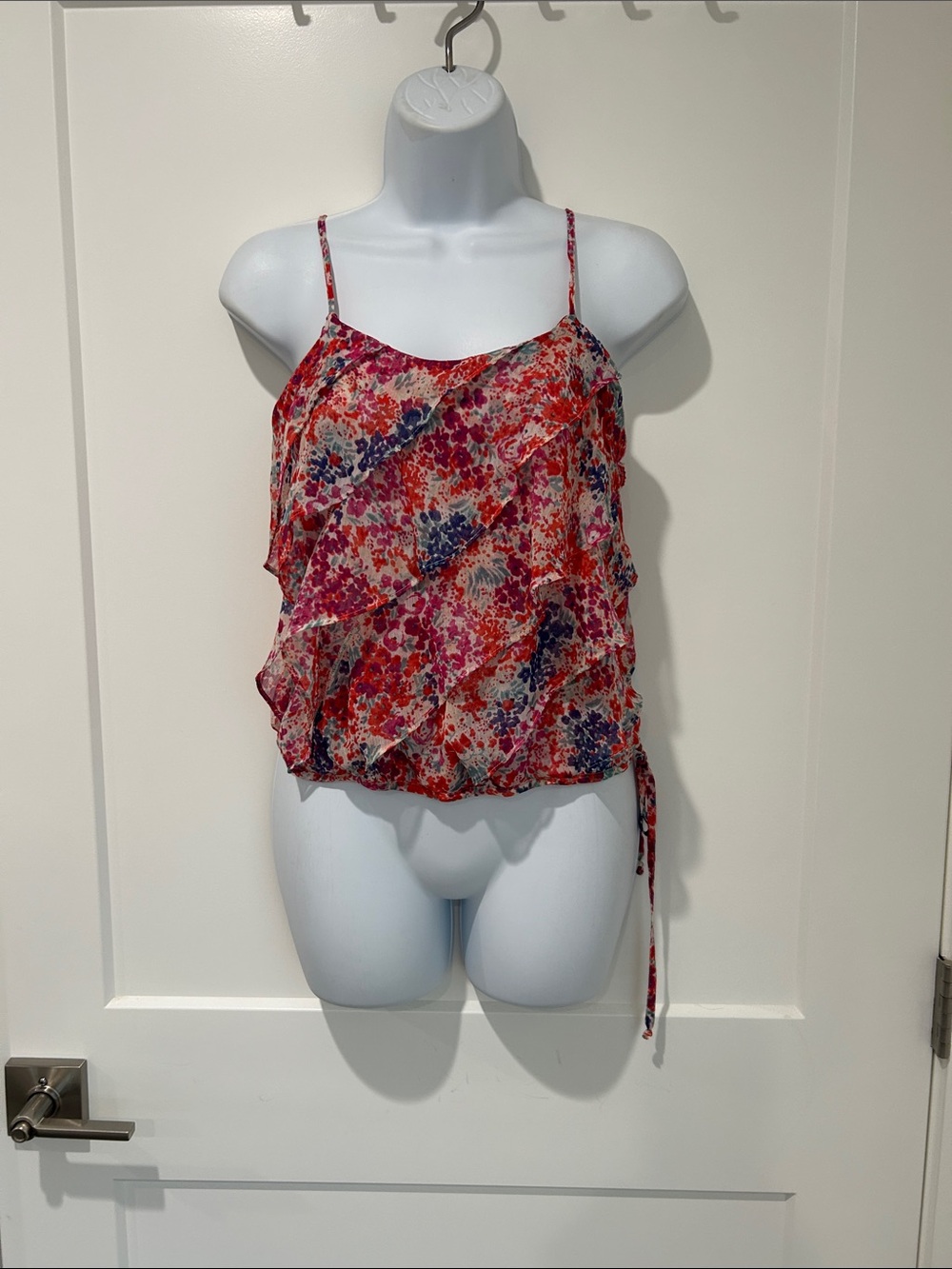 American Eagle multi colored floral top